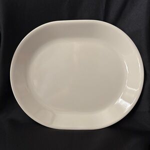 Corelle Off White Oval Serving Platter
